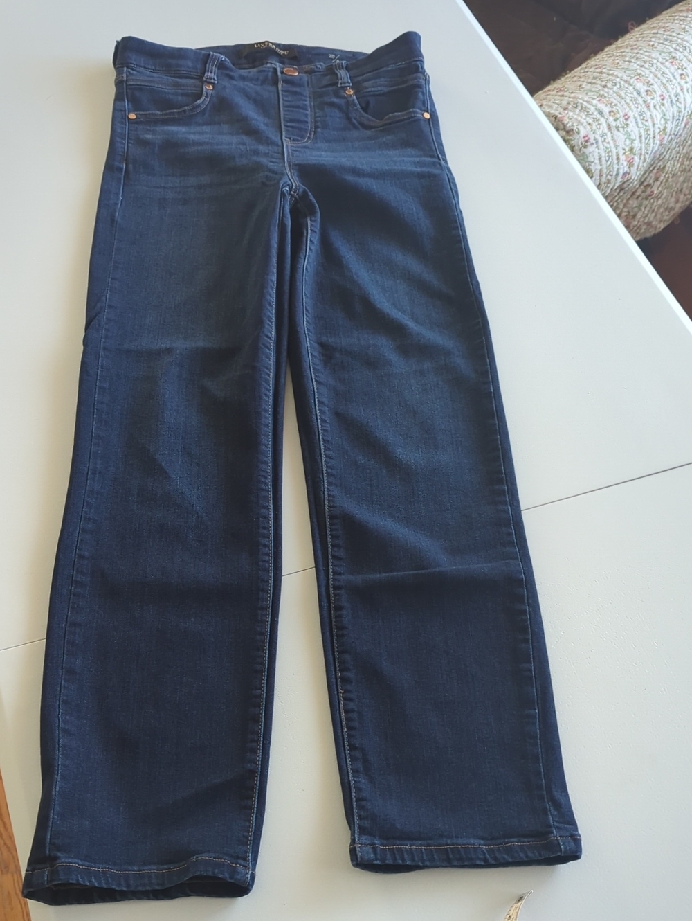 Liverpool Women's Navy Straight Leg Jeans